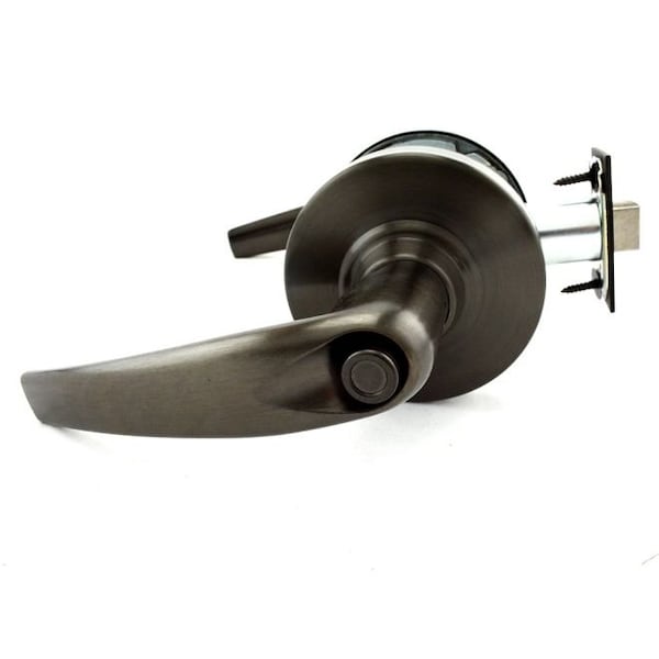 Schlage Commercial Privacy Athens Lever 47267038 2-3/4" Springlatch ANSI Strike Oil Rubbed Bronze ALX40ATH613 - main